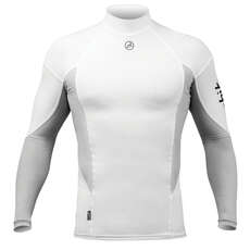 Zhik Long Sleeve Spandex Top - White