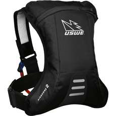 USWE Airborne-2 Hydration Pack with Shape-Shift Bladder - Black