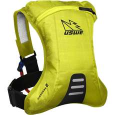 USWE Airborne-2 Hydration Pack with Shape-Shift Bladder - Yellow