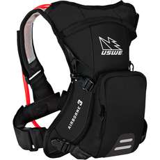 USWE Airborne-3 Hydration Pack with Shape-Shift Bladder - Black