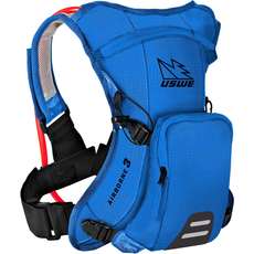 USWE Airborne-3 Hydration Pack with Shape-Shift Bladder - Blue