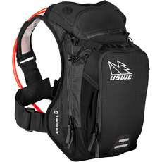 USWE Airborne-9 Hydration Pack with Elite Bladder - Black