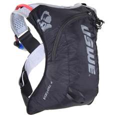 Uswe Vertical 4 Run Pack Avec Vessie Shift En Forme De 2L - Noir De Carbone