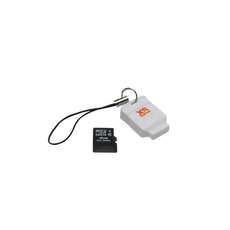 XSories Micro SD Card 4GB + Micro SD Card Reader