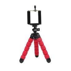 XSories Pholder + Mini Camera Tripod - Red