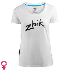 Zhik Hydrophobic Womens Zhik Print Tee - White