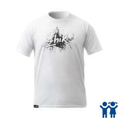 Zhik Juniors Zhik Splash Poly-Cotton Tee - White