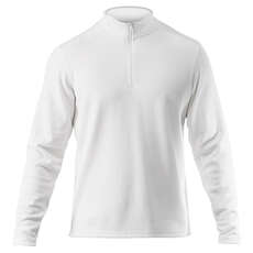 Zhik Long Sleeve ZhikDry LT 1/4 Zip Top - White