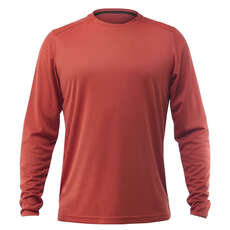Zhik Long Sleeve ZhikDry LT Tee - Rust
