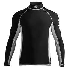 Zhik Mens Long Sleeve Spandex Rash Vest / Guard - Black