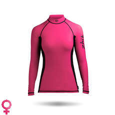 Zhik Womens Long Sleeve Spandex Rash Vest / Guard - Pink