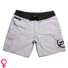 Zhik Womens Microfibre Boardies Board Shorts - Ash