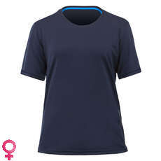 Zhik Womens ZhikDry LT Short Sleeve Tee - Navy