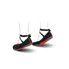 Zhik Womens ZK SUP Shoes - Black/Red